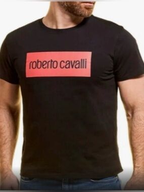 Roberto Cavalli Logo Tshirt